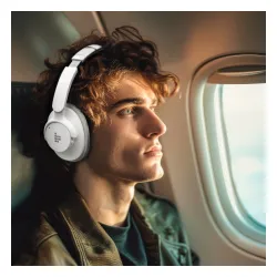 Słuchawki bezprzewodowe Tronsmart Sounfii Q20S Hybrid ANC Nauszne Bluetooth 5.3 Biały
