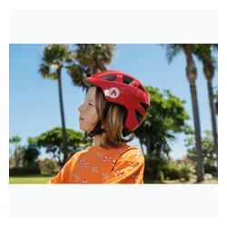 Kask rowerowy dziecięcy ATTABO K200 czerwony