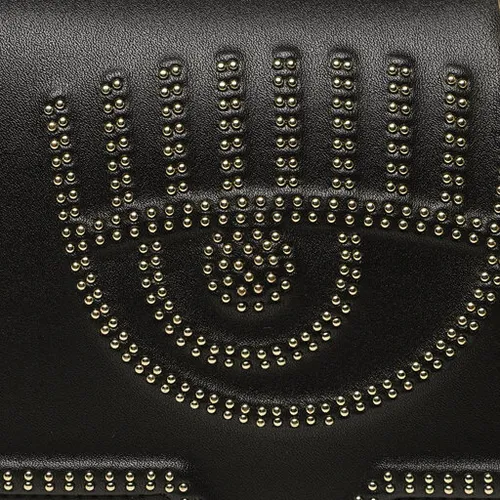 Chiara Ferragni 74sb4ba2 geantă Ferragni Negru / Auriu