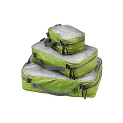 Zestaw organizerów podróżnych Cocoon Ultralight Packing Cubes Set - olive green