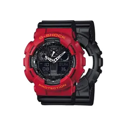 Casio Zegarek SET GA-100-1A1ER + BEZEL 10441433 + PASEK 10347688