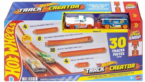 Hot Wheels Tory Zestaw do Rozbudowy + 2 autka deluxe łączniki mattel