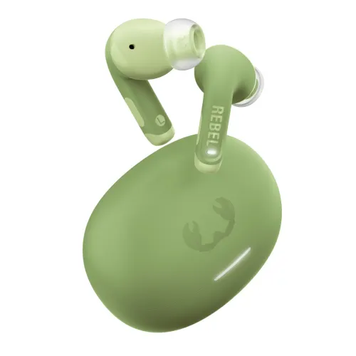Słuchawki bezprzewodowe Fresh 'n Rebel Twins Fuse 2 ANC Dokanałowe Bluetooth 5.3 Wild Green