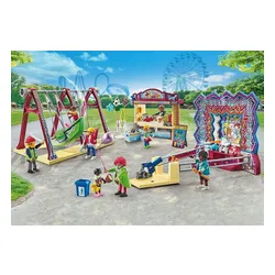 Набор фигурок Playmobil My Life 71452 Парк аттракционов