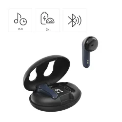 Słuchawki bezprzewodowe Hama Spirit Unchained ENC Douszne Bluetooth 5.3 Niebieski