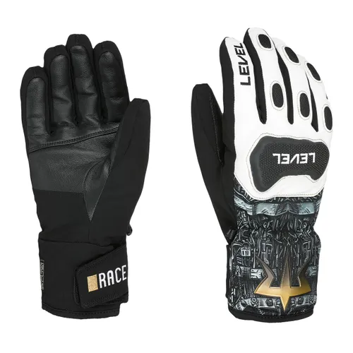 Rękawice narciarskie Level Race Replica pk white