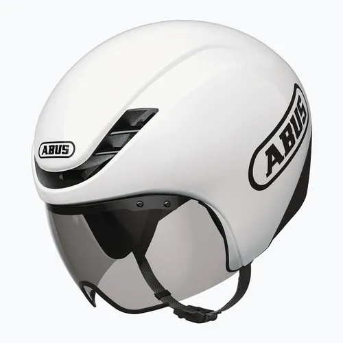 Kask rowerowy ABUS Gamechanger TT 1.1 shiny white