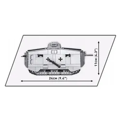 Yapı Taşları Cobı Yapı Taşları Cobı Tankı Sturmpanzerwagen 2989