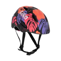 Kask rowerowy dziecięcy Giro Scamp Integrated Mips Jr matte black floral