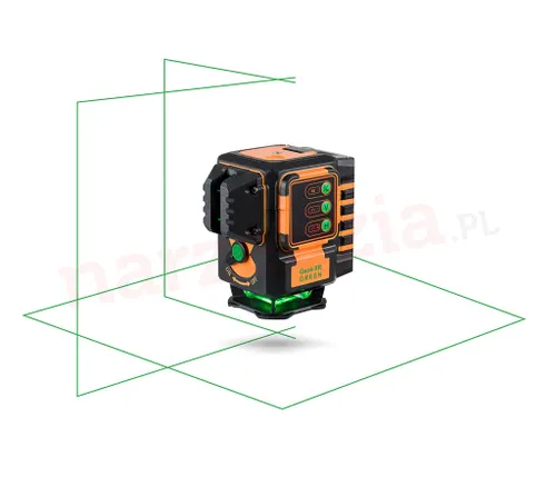 Zielony laser krzyżowy Geo-Fennel Geo4-XR GREEN