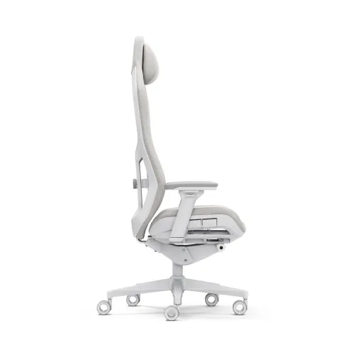Fotel Fractal Design Refine Mesh Light Gamingowy do 125kg Tkanina Szary