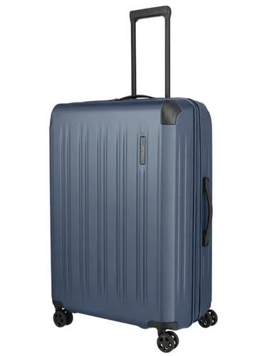 Walizka duża poszerzana Travelite Dynamiic EXP - denim blue