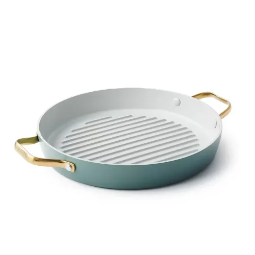 GREENPAN Padova BlueSky 28 cm - patelnia grillowa ceramiczna