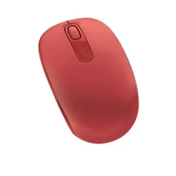 Myszka Microsoft Wireless Mobile Mouse 1850 Czerwona