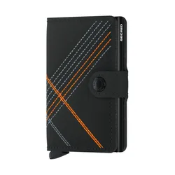 Miniwallet Secrid Stitch Linea-orange Cep Cüzdanı