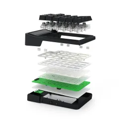 Klawiatura mechaniczna Redragon K733-RGB-WL Cove RPC Czarny