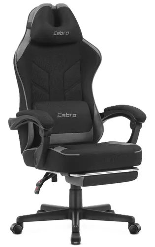 Fotel CABRO C504 Czarno-szary