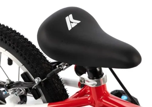 Rower dziecięcy KARBON Superlight 14 cali dla chłopca Czerwony