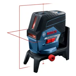 Laser krzyżowy Bosch GCL 2-50 C Professional (+ uchwyt RM 2 + statyw BT 150)