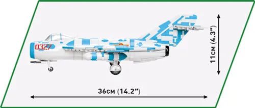 Klocki Cobi HC Cold War MiG-17 NATO Code 'Fresco'