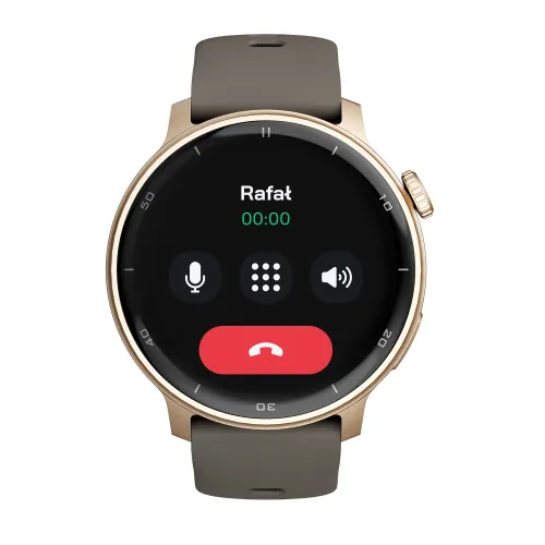 Smartwatch STELIO Activ Funkcje AI 46mm GPS Złoty