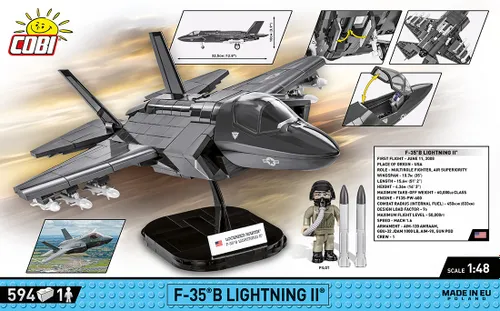 Конструктор COBI Armed Forces F-35B Lightning II 594 шт.