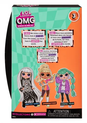 Кукла Mga L.O.L. Surprise OMG HoS S3 Speedster Doll