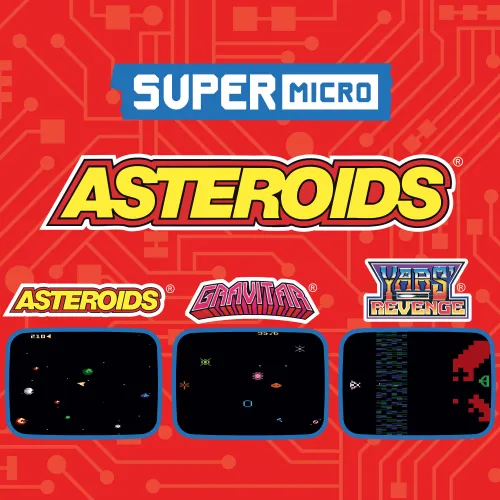Konsola EVERCADE Super Micro - Asteroids Keychain Gamer