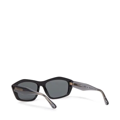 Okulary przeciwsłoneczne Emporio Armani 0EA4187 501787 Shiny Black/Dark Grey - Rozmiar (EU) 55