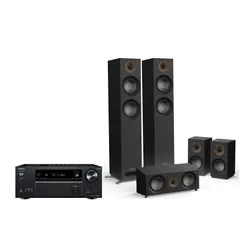 Onkyo TX-NR6100 Cinema Package Black, Jamo S 807 HCS Black