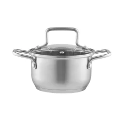 Zestaw garnków Ambition Hugo Indukcja Stal nierdzewna 8 elementów