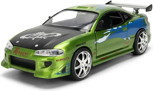 Samochód JADA TOYS Szybcy i wściekli Mitsubishi Eclipse 1995 Edycja Jubileuszowa 9336817314R00
