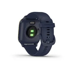 Смарт-часы Garmin Venu Sq Music темно-синий с золотистым алюминиевым безелем (010-02426-12)