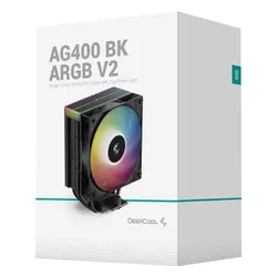 Chłodzenie CPU DEEPCOOL AG400 BK ARGB V2