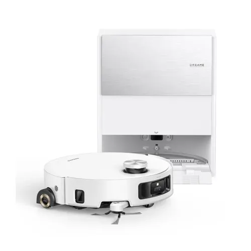 Robot sprzątający Dreame Aqua10 Roller Funkcja mopowania Stacja oczyszczająca Tworzenie mapy pomieszczenia 76dB AI Biały
