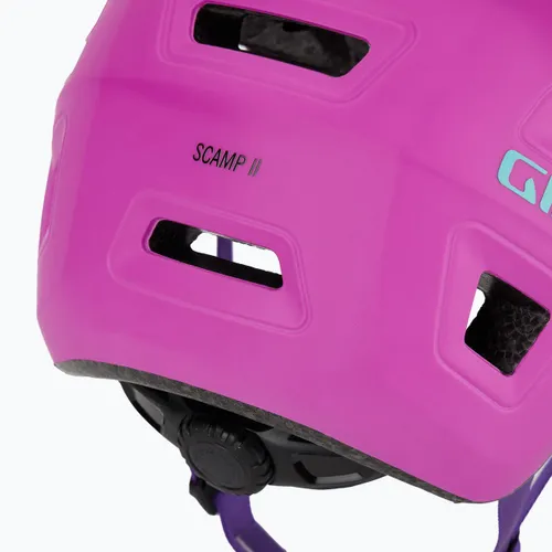 Kask rowerowy dziecięcy Giro Scamp II Jr matte purple