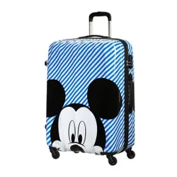 Walizka duża American Tourister Hypertwist Disney - Mickey stripes