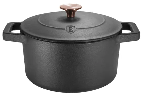 Garnek żeliwny BERLINGER HAUS Strong Mold Różowe złoto 24 cm