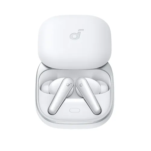 Słuchawki bezprzewodowe Soundcore Liberty 5 Dokanałowe Bluetooth 5.4 Biały