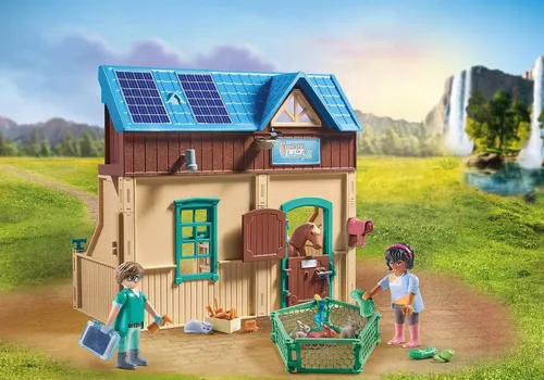 Playmobil 71352 иппотерапия и лечение животных