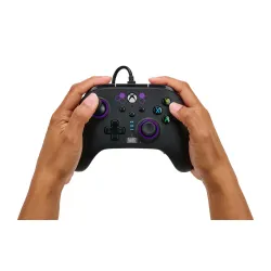 Геймпад PowerA Enhanced Purple Hex к Xbox Series X/S, Xbox One, PC Проводной