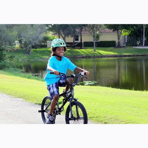 Kask rowerowy dziecięcy Hornit Llama turquoise/white