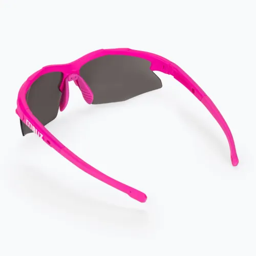 Okulary przeciwsłoneczne Bliz Hybrid Small pink/smoke silver mirror