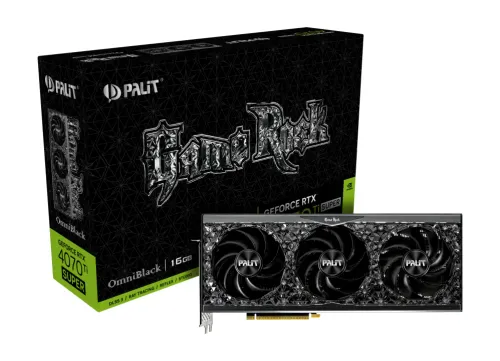 Karta graficzna Palit GeForce RTX 4070 Ti Super GameRock OmniBlack 16GB GDDR6X 256bit DLSS 3