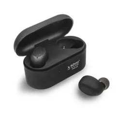 Słuchawki bezprzewodowe Savio TWS-04 Dokanałowe Bluetooth 5.0 Czarny