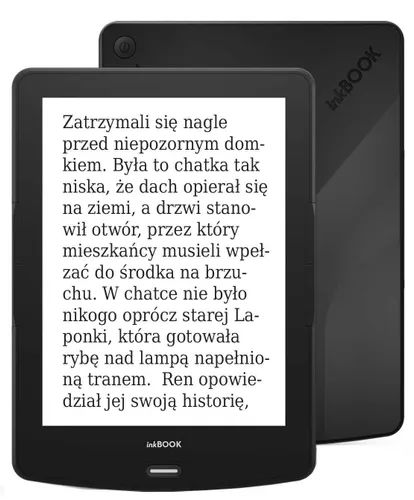 Czytnik E-booków inkBOOK Calypso - 6" - 16GB -WiFi - czarny + etui