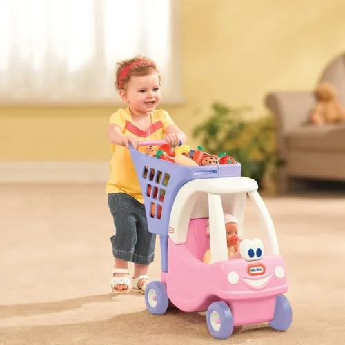 Wózek Na Zakupy Dla Dzieci Cozy Coupe Little Tikes Różowy