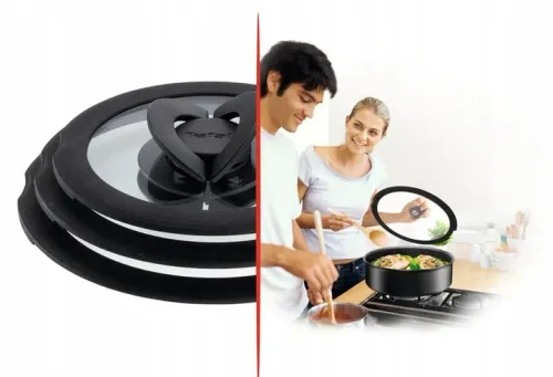 Zestaw szklanych pokrywek TEFAL Ingenio 6el.