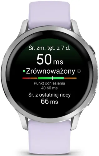 Zegarek sportowy GARMIN Venu 4 41mm Srebrny