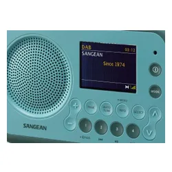 Radioodbiornik Sangean DPR-76BT Radio FM DAB+ Bluetooth Jasnoniebieski